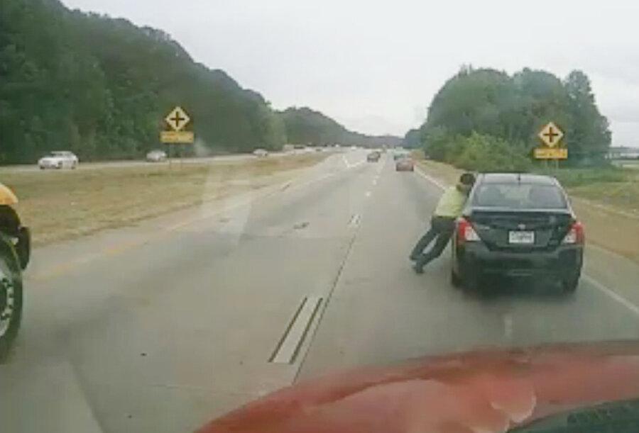 ببینید ، خشم جاده ای در بزرگراه جورجیا