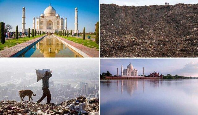 هشدار دی کاپریو درباره کوه زباله ها در هندوستان