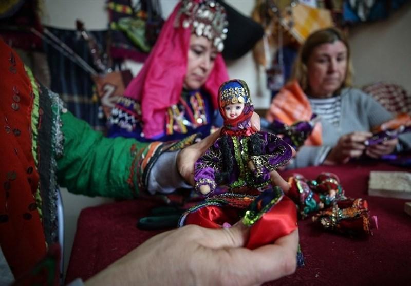 تولید عروسک های سنتی در ترکیه