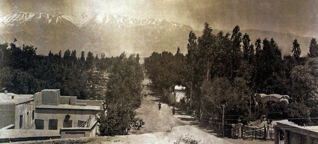 نمایی کمتر دیده شده از لاله زار ، وقتی هنوز باغ بود