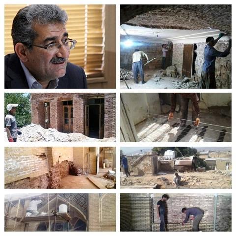 مرمت 7 بنا در بافت تاریخی شیراز با اعتبار 7، 4میلیارد ریال