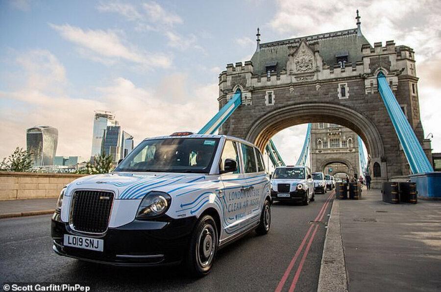 تاکسی های لندن و هوای پاک درون