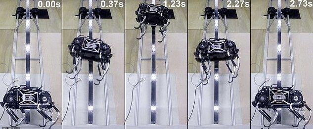 عملکرد سگ روباتیک فضایی آزمایش شد