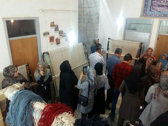 طرح بازدید از کارگاه های صنایع دستی در گلپایگان برگزار می گردد