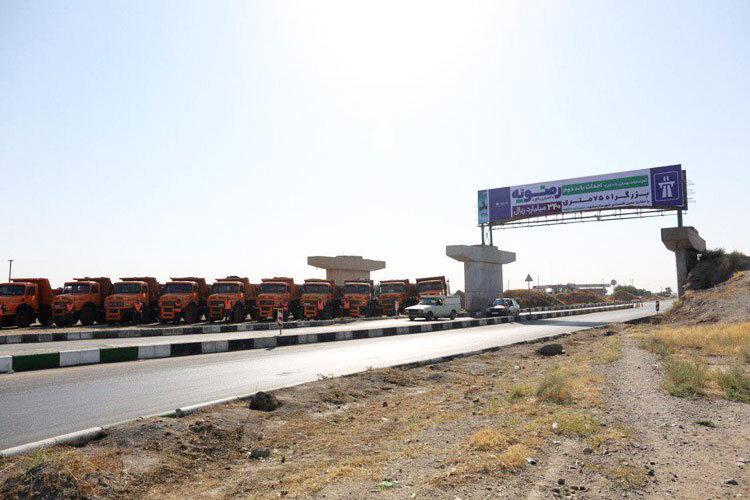 بهسازی بزرگراه 75 متری رضویه پس از 35 سال