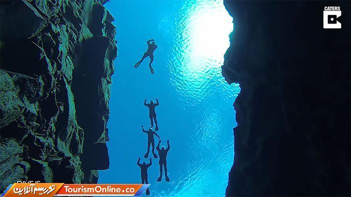 غواصی در نقطه ای که سرانجام یک قاره و آغاز دیگری است&hellip ، تصاویر