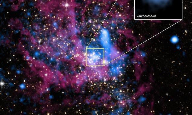 رصد یک تابش پر رمز و راز از سیاه چاله مرکز کهکشان راه شیری