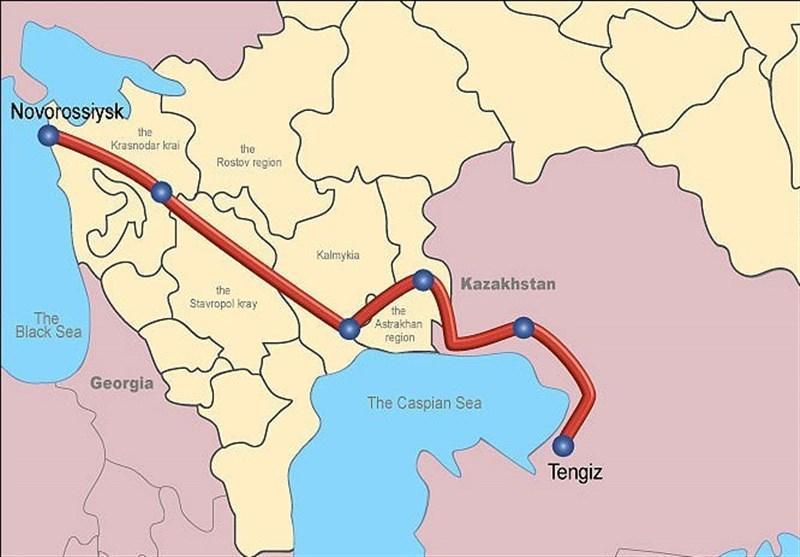 ظرفیت خط لوله انتقال نفت قزاقستان به روسیه افزایش می یابد