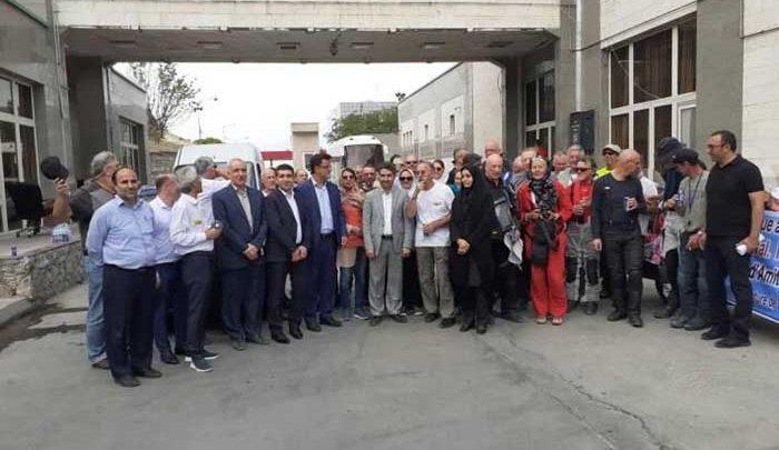 تور رالی موتورسواری پاریس به وسیله مرز بازرگان وارد کشور شد