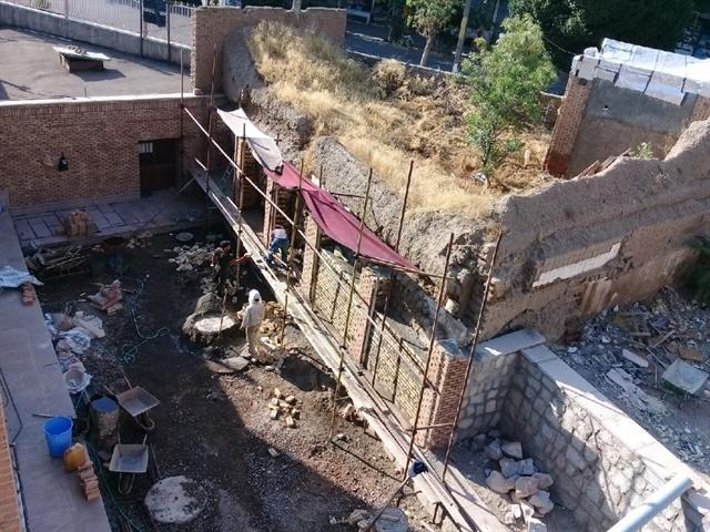 محوطه مسجد جامع مرند سامان دهی می گردد