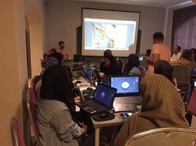 دوره تخصصی آموزش نرم افزار سه بعدی پیشرفته در شهر جهانی گوهرسنگ ها برگزار گردید