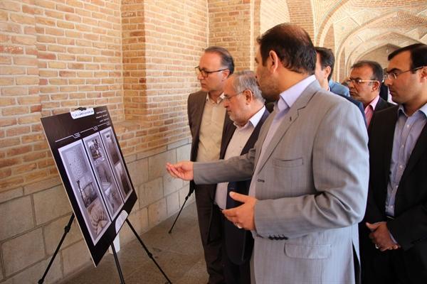 افتتاح نمایشگاه دستاوردهای مرمت 1397 آذربایجان شرقی