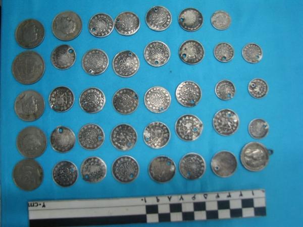 کشف و ضبط 39 سکه تاریخی در جغتای