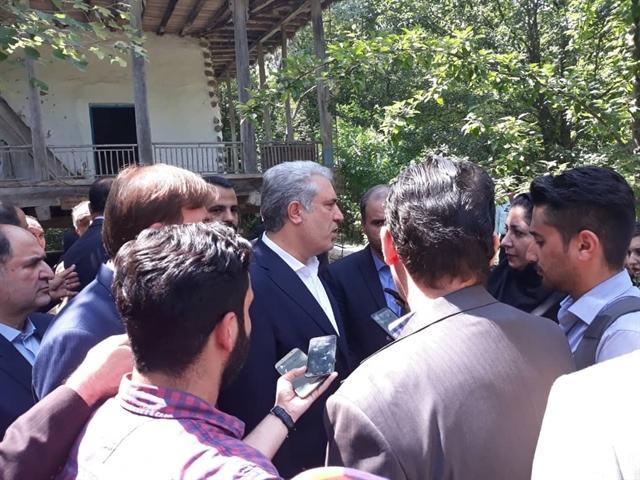رئیس سازمان میراث فرهنگی از موزه روستایی گیلان بازدید کرد رئیس سازمان میراث فرهنگی از موزه روستایی گیلان بازدید کرد