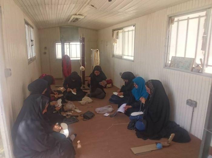 هنر گیوه دوزی در کوهبنان کرمان احیا شد