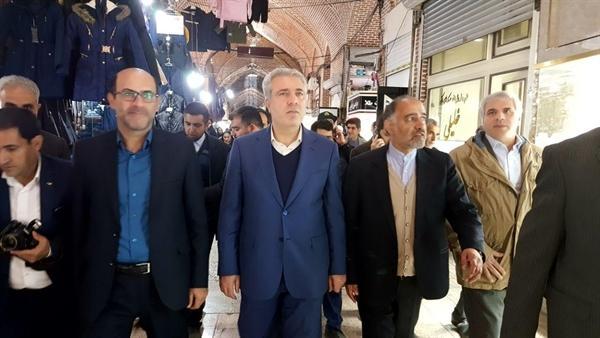 بازدید مونسان از مسجد مطلب خان و بازار تاریخی خوی بازدید مونسان از مسجد مطلب خان و بازار تاریخی خوی