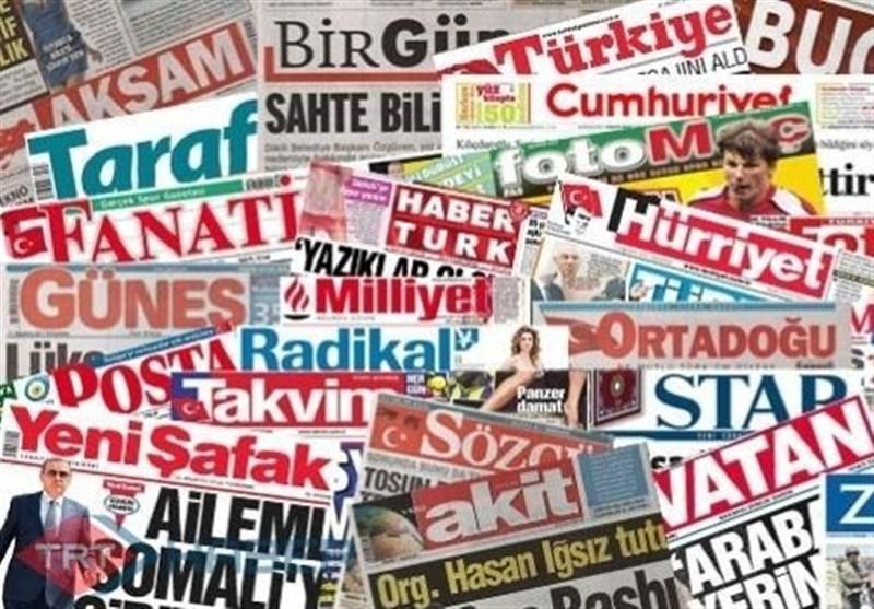 نشریات ترکیه در یک نگاه، سخنان جنجالی اردوغان، آمریکا به خاطر ی.پ.گ به ادلب حمله کرد