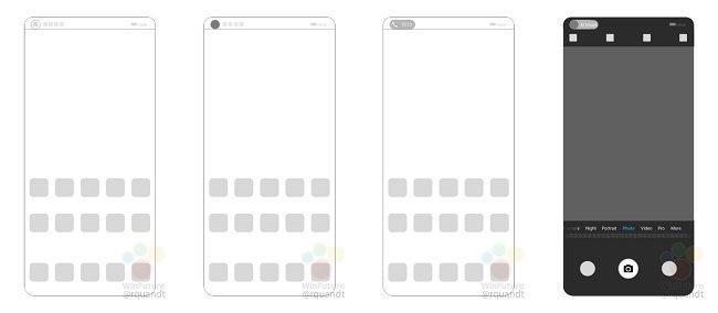 هوآوی طرح دوربین سلفی زیر نمایشگر را ثبت کرد