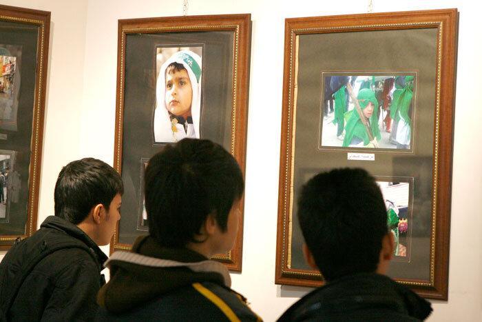 نمایشگاه بچه ها حسینی در نگارخانه کلک خیال