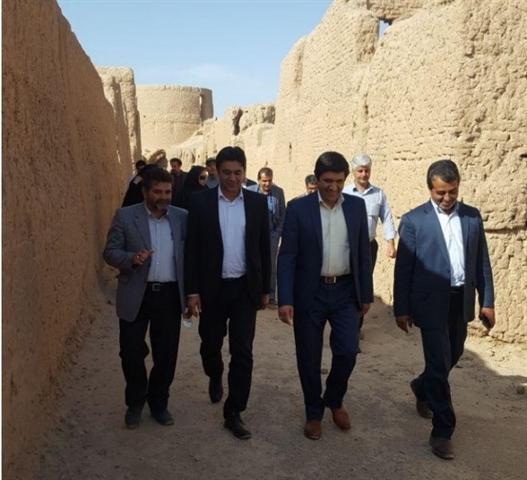 بازدید مدیرکل دفتر تشکل های مردم نهاد سازمان میراث فرهنگی بازدید مدیرکل دفتر تشکل های مردم نهاد سازمان میراث فرهنگی از بناهای تاریخی مهریز
