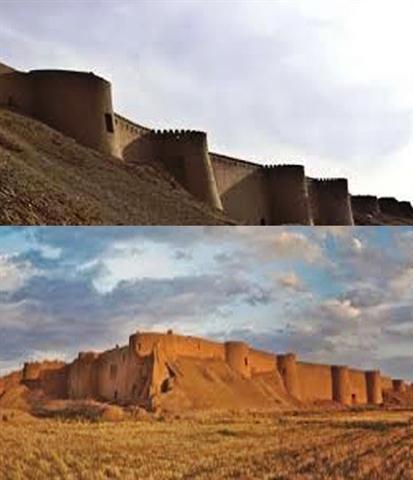 ادامه مرمت دروازه و برج و باروی ارگ در محوطه تاریخی بلقیس