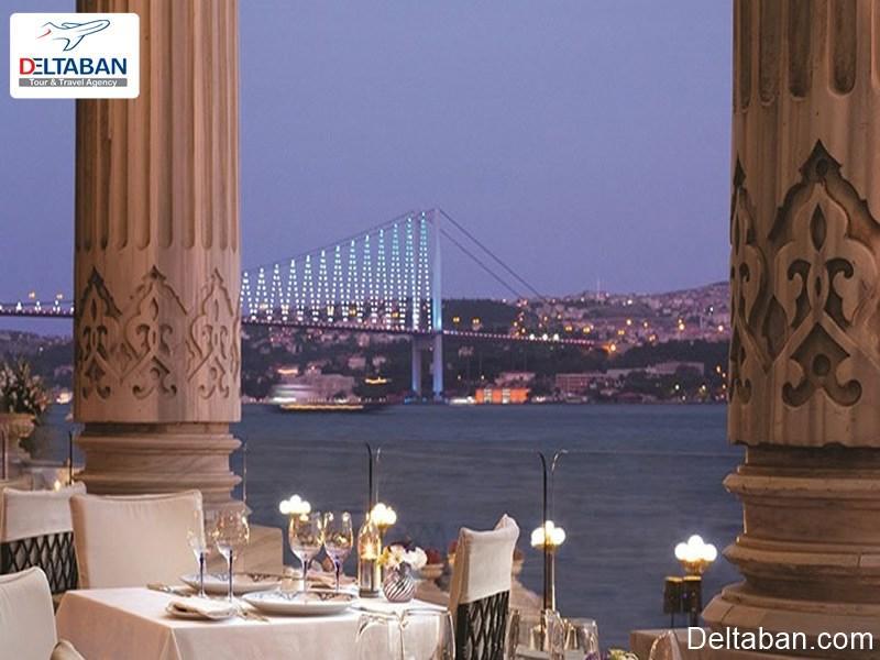بهترین رستوران های استانبول در کنار تنگه بسفر