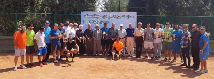 تنیسورهای برتر مسابقات پیشکسوتان معرفی شدند