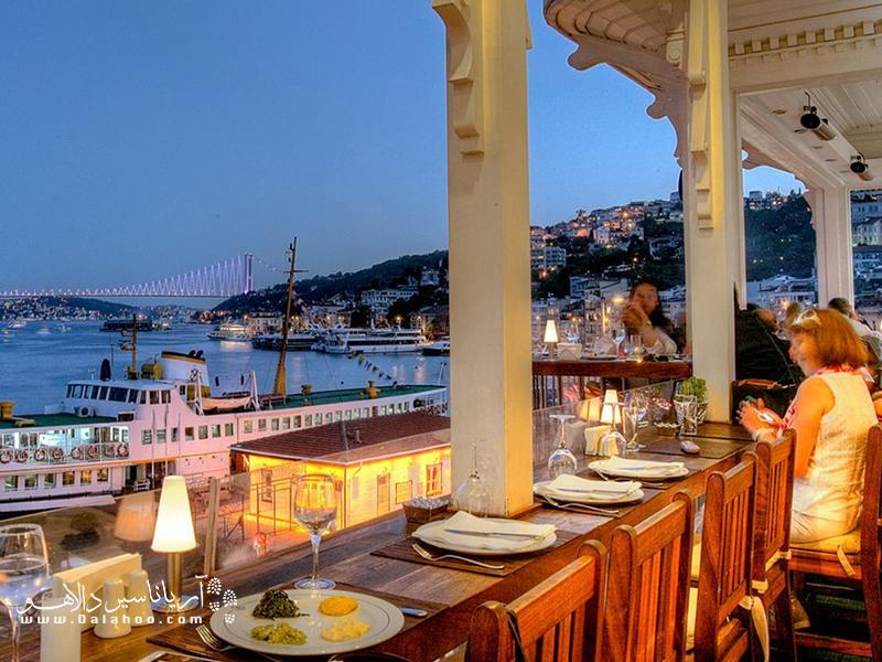 8 رستوران دریایی استانبول