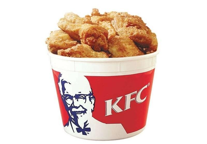 مرغ های سوخاری KFC عکس چاپ می کند