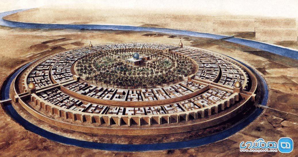 درباره نقشه شهر بغداد در گذشته
