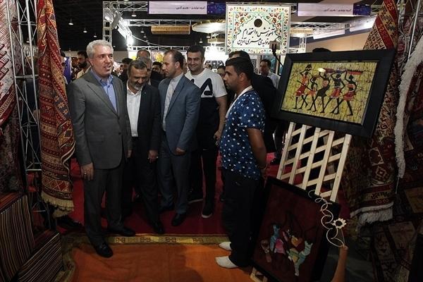 بازدید رئیس سازمان میراث فرهنگی از نمایشگاه گردشگری و صنایع بازدید رئیس سازمان میراث فرهنگی از نمایشگاه گردشگری و صنایع دستی مشهد
