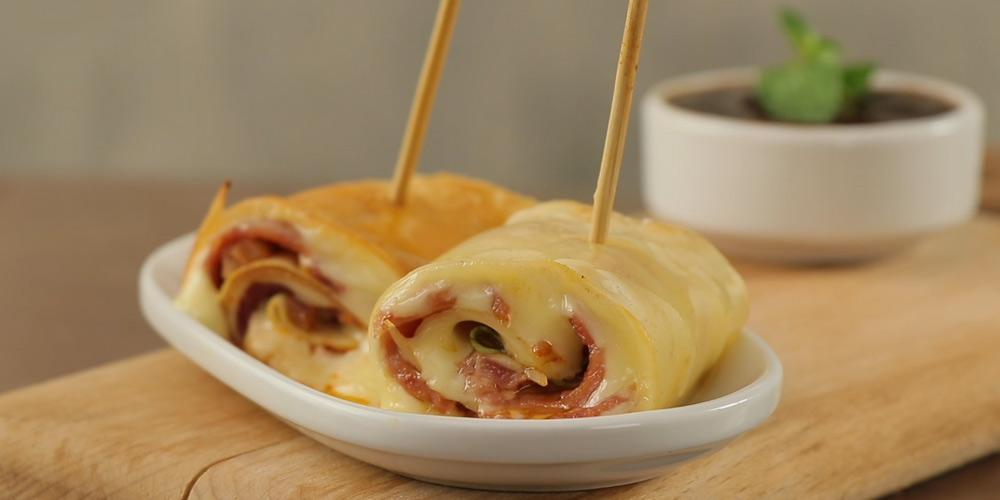 طرز تهیه رولت لازانیا همراه ویدیو