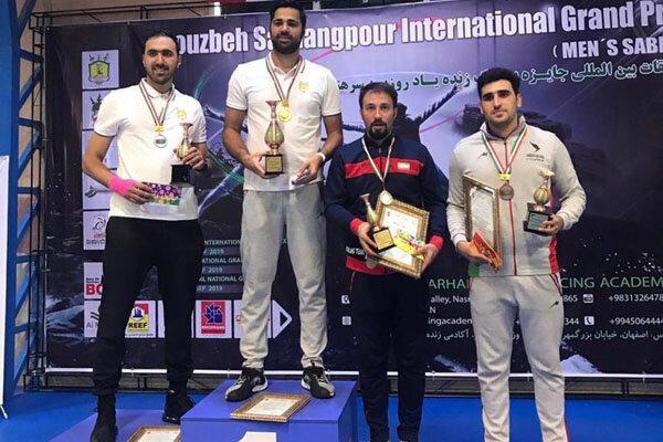 جایزه 3 هزار دلاری ملی پوش شمشیربازی در مسابقات بین المللی اصفهان