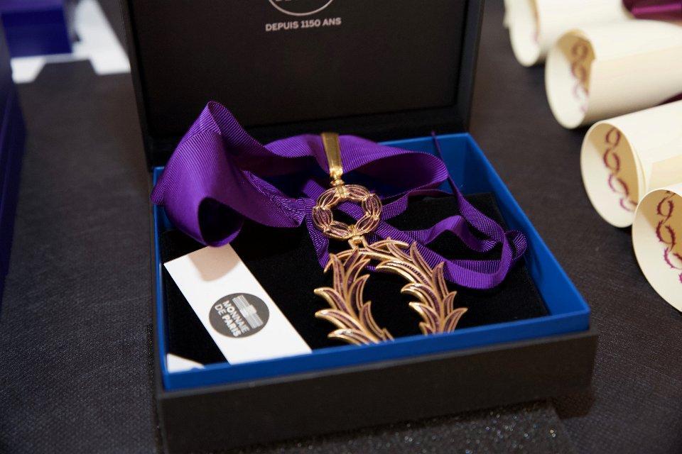 ریاضیدان دانشگاه تهران مدال نخل علمی فرانسه را دریافت کرد