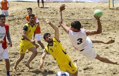برگزاری دومین اردوی تیم ملی هندبال ساحلی در اصفهان