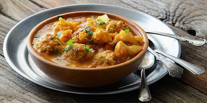 طرز تهیه خورش گل کلم خوشمزه و مجلسی