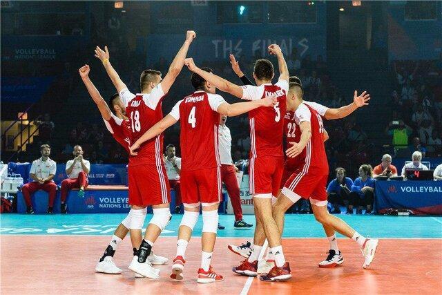 لهستان پیروز جدال مدعیان در والیبال انتخابی المپیک