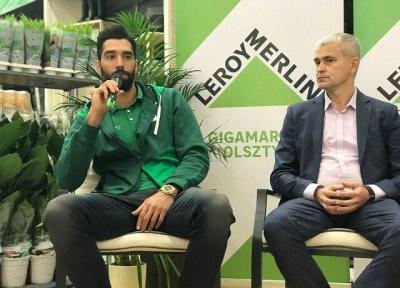 ستاره والیبال ایران در مراسم معارفه: در لهستان می توانم ماهیگیری کنم!