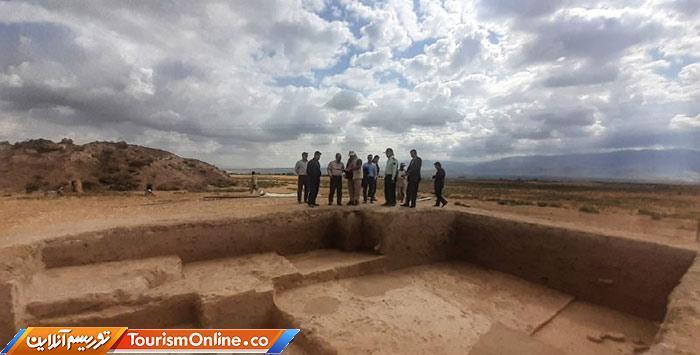 کشف اثر مهرهای گلی از محوطه تاریخی ریوی در خراسان شمالی