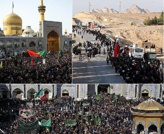 مهمان نوازی آستان قدس رضوی برای عاشقان علی بن موسی الرضا(ع)