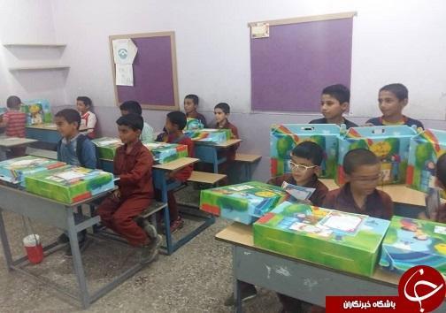 اهدا 400 بسته تحصیلی به دانش آموزان نیازمند رامشیر
