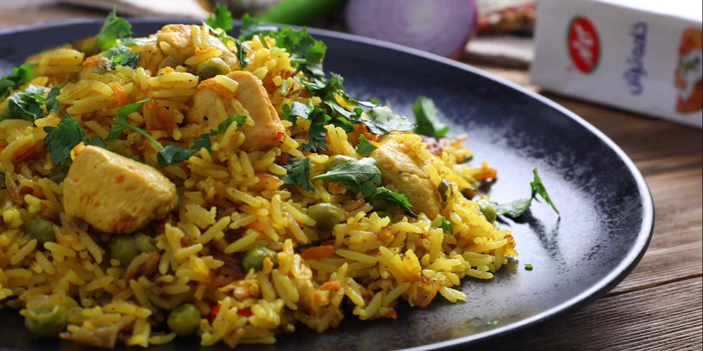 طرز تهیه مخلوط پلو خامه ای همراه ویدیو