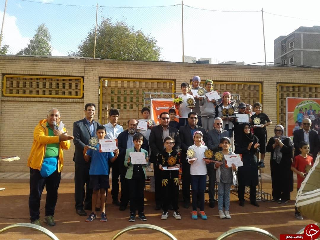 انتها مسابقات تنیس رده های سنی کشور در کرمان