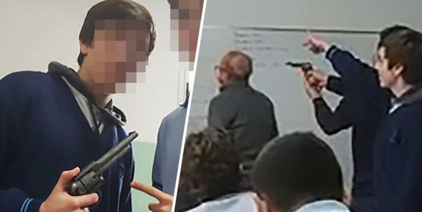 صحنه ای وحشتناک در یکی از مدارس آرژانتین!