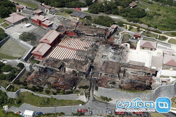 آتش میراث جهانی 600 ساله زیبا را بلعید!