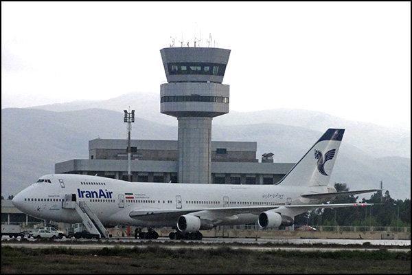 پرواز های دوشنبه 20 آبانماه 98 فرودگاه شیراز