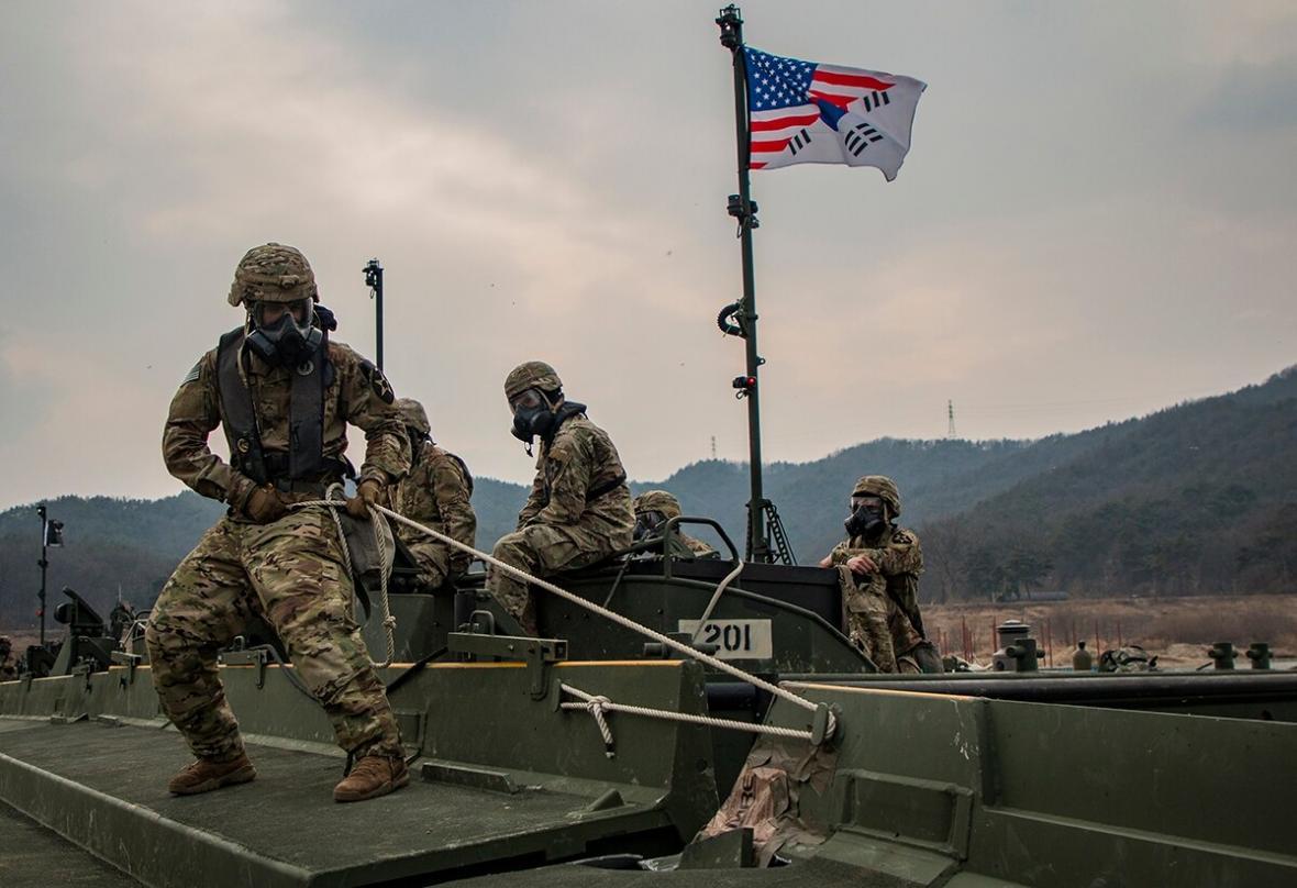 28 هزار و 500 نیروی آمریکایی در کره جنوبی مستقر هستند