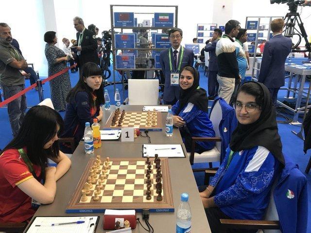 چهارمی تیم شطرنج مردان و نهمی تیم زنان در سرانجام دور چهارم بخش سریع