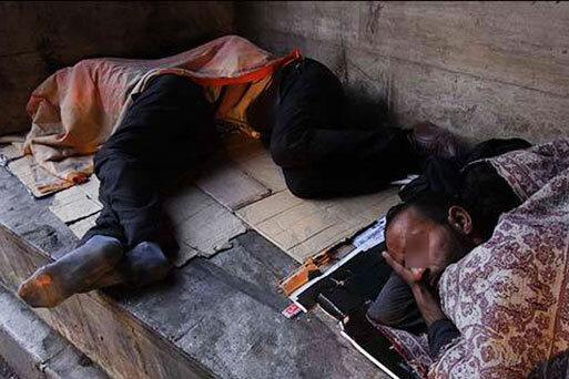 برای یاری به افراد بی خانمان با 137 تماس بگیرید