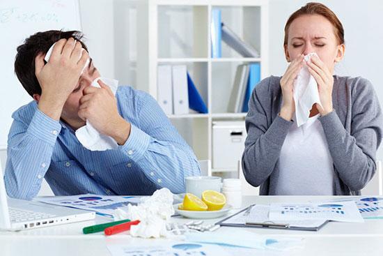 5 روش پیشگیری از آنفولانزا در محل کار